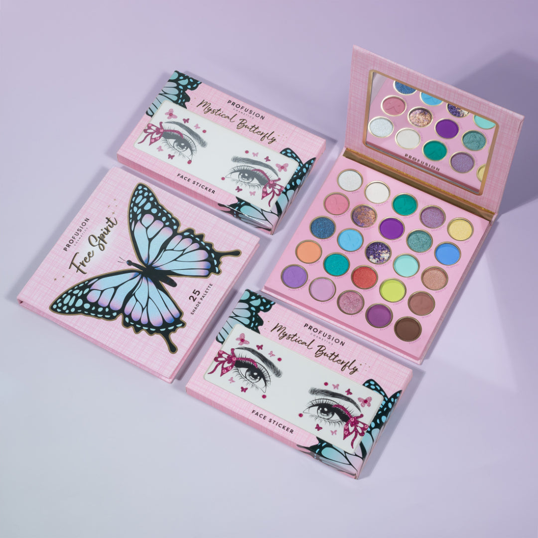 Empowered Butterfly | Free Spirit 25-Shade Palette