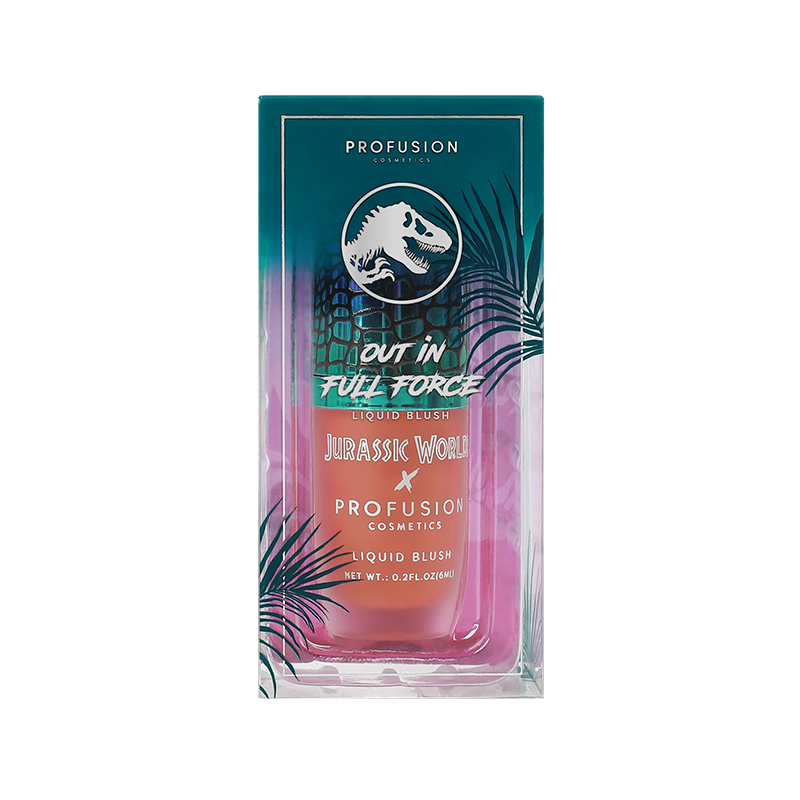 Jurassic World Out In Full Force Liquid Blush Collection