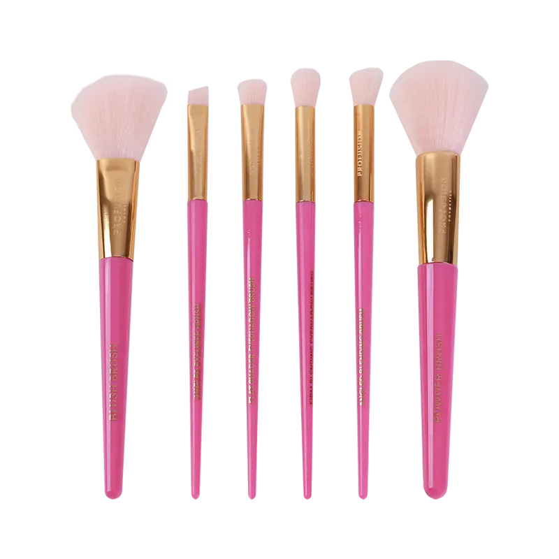 Sweet Holiday | 6-pc Face & Eye Brush Vault