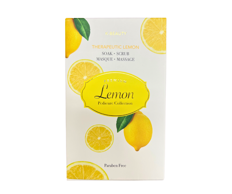 Codi K-Beauty Premium Pedicure Collection Deluxe 4 Steps  - Lemon (NEW)
