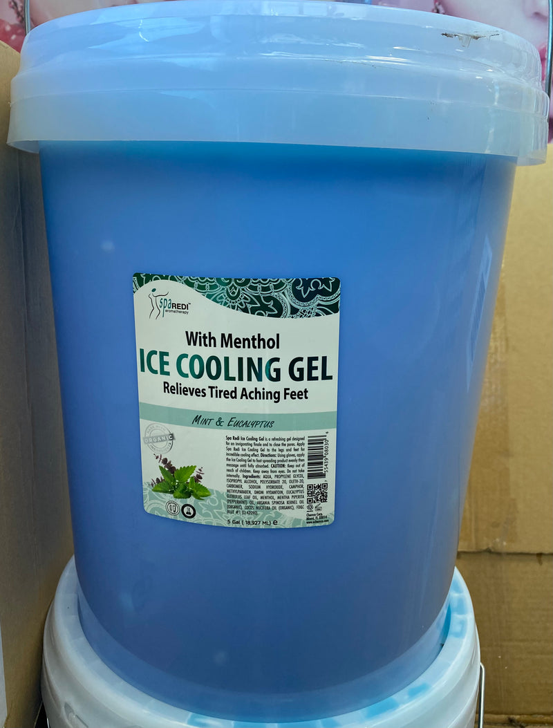 Spa Redi Cooling Gel Bucket - Mint & Eucalyptus