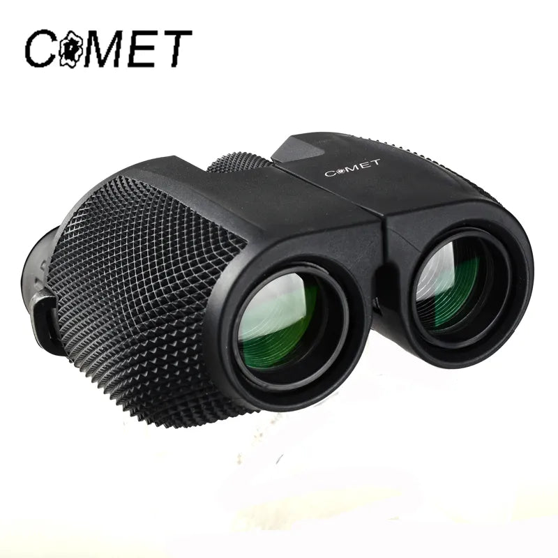 Free Shipping High Times 10X25 HD All-optical Green Film Waterproof Binoculars Telescope For Tourism Binoculars Hot Selling