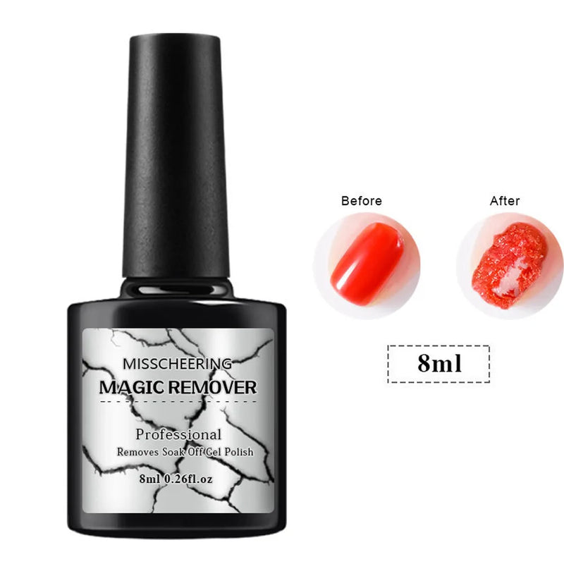 8ml/15ml Nail UV Gel Polish Burst Magic Remove Gel Liquid Surface Layer  Acrylic Clean Degreaser For nails Surface Clean