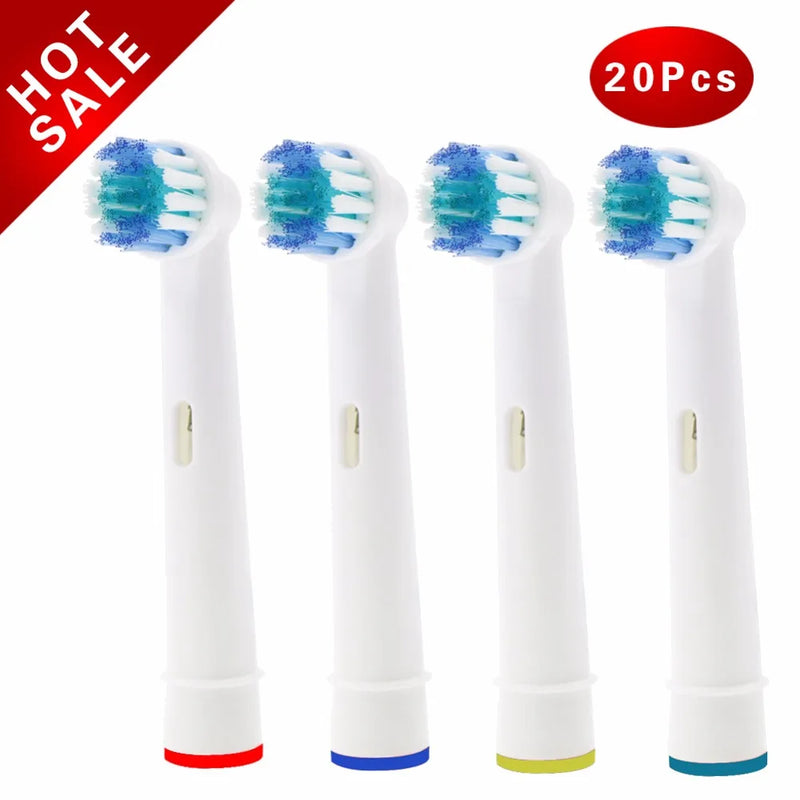 Brush Heads for Oral-B Electric Toothbrush Fit Advance Power/Pro Health/Triumph/3D Excel/Vitality Precision Clean