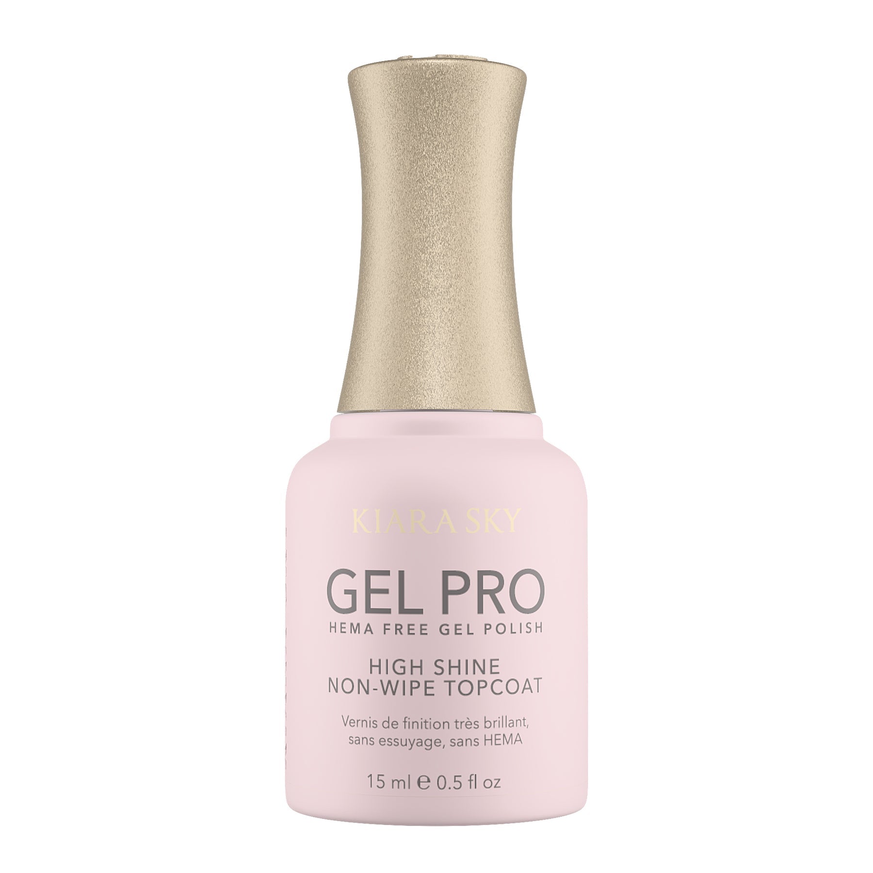 Kiara Sky Gel Pro HEMA Free -High Shine  Non Wipe Top Coat