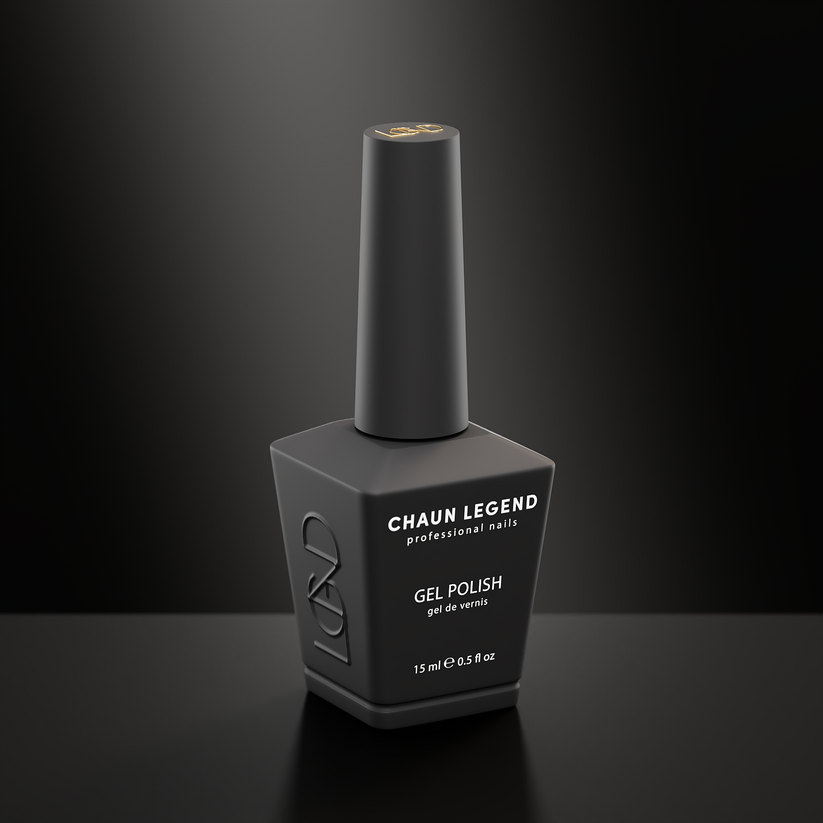 Chaun Legend Gel Polish-Black Diamond - LG5080