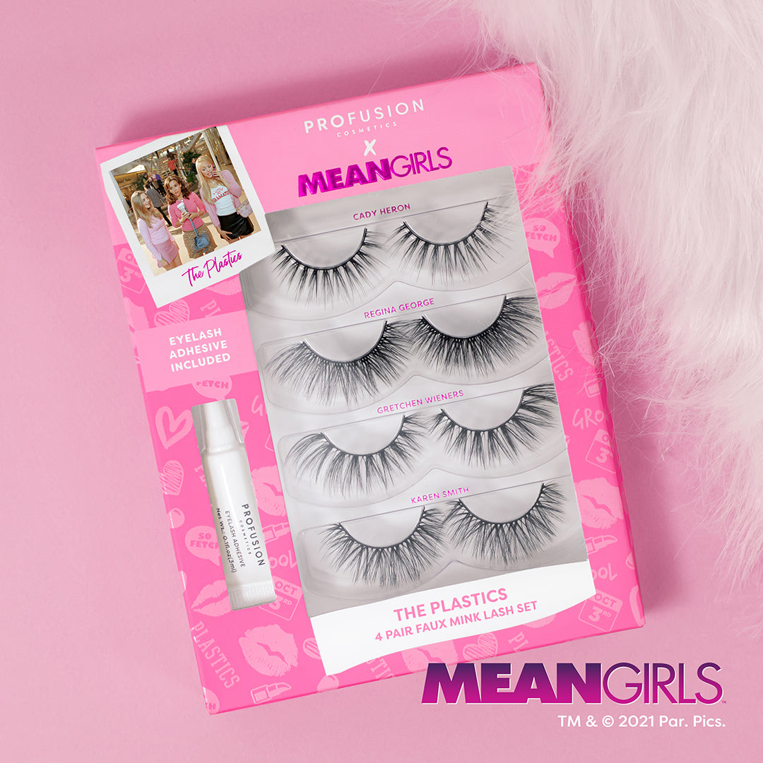 Mean Girls The Plastics 4 Pair Faux Mink Lash Set