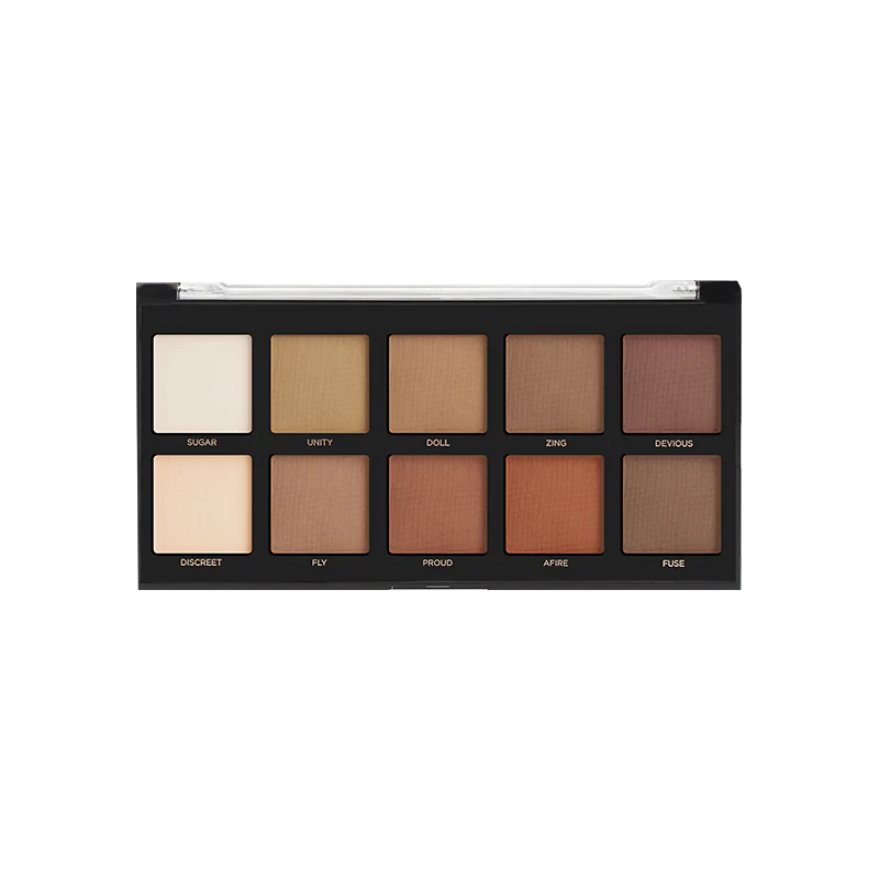 Mattes 10 shade palette