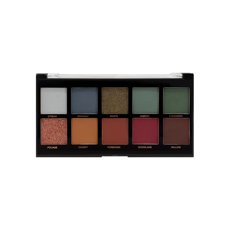 Meadow 10 shade palette