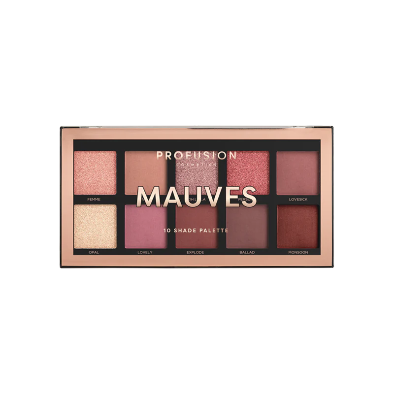 Mauves 10 shade palette