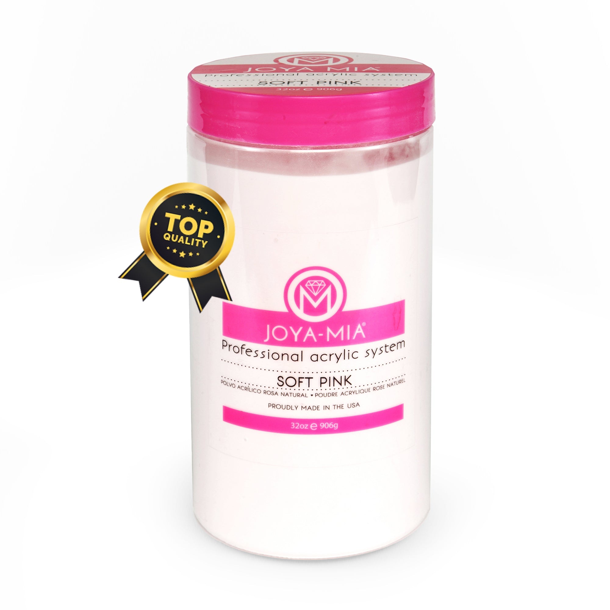 Acrylic Powder - Soft Pink - 1oz - 32oz