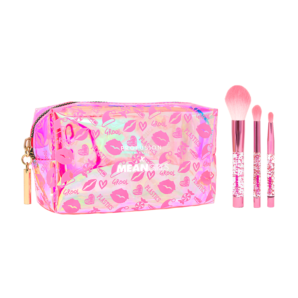 Mean Girls | The Plastics 4pc Bag & Brush Set