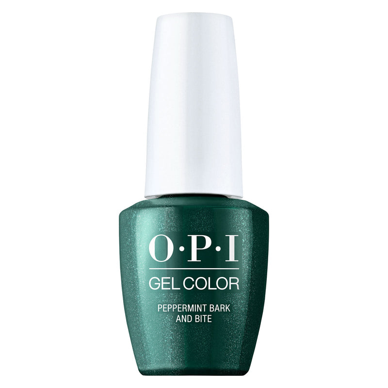 OPI Gel Holiday 2023 - HPQ01  "Peppermint Bark and Bite"