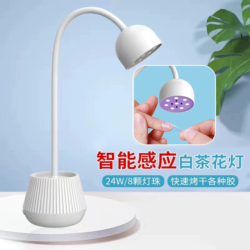 Wireless Power Storage Desktop Dok Bua Kao Quick-Dry Hot Lamp