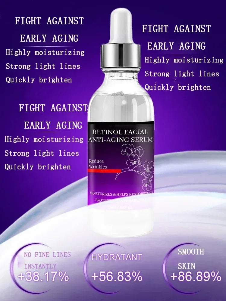 Instant Anti Wrinkle Aging Effect Remove Facial Wrinkles Fade Fine Lines Firming Tightening Face Skin Care Korea Cosmetic