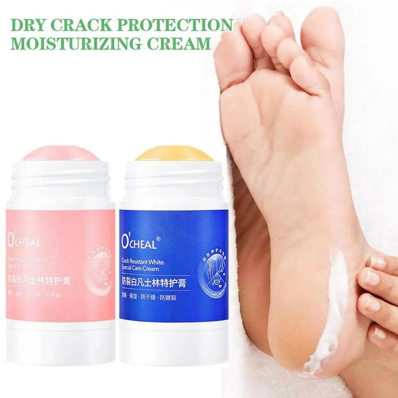 40g Ocheal Anti-Drying Crack Foot Cream Hand Cracked Repair Rotate Moisturizing Stick Cream Skin Hand Feet Care
