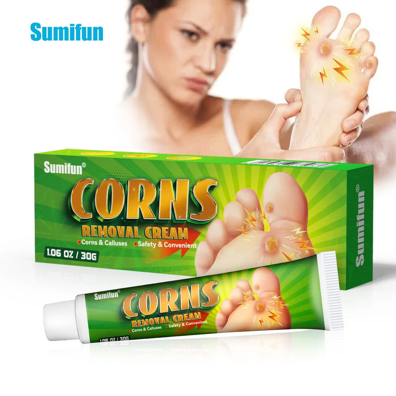 Foot Corn Remover Cream Chicken Eye Skin Infection Treatment Ointment Feet Dead Skin Calluses Removal Tool Health Care 내성발톱