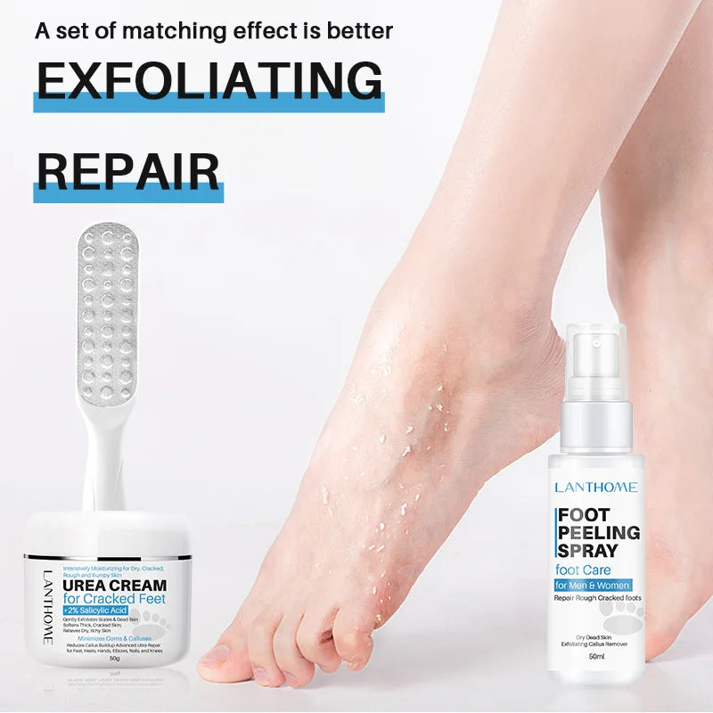 Foot Peeling Spray Foot Exfoliation Removing Dead Skin Calluses Feet Care Tools Repairing Health Care Уход за ногами