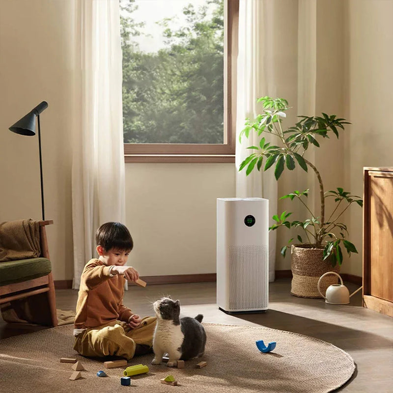 2024 XIAOMI MIJIA Smart Air Purifier 5S Sixfold Purification Aldehyde Removal Home Air Ionizer 30.4dB(A) Low noise LED Display
