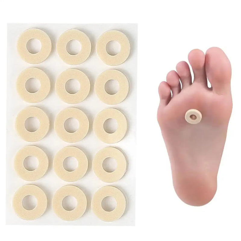 Hot Foot Pad Patches Anti-friction Latex Corn Patch Treatment Warts Corn Patch Killer Remove Plantar Foot Calluses Feet Tho R1Q5