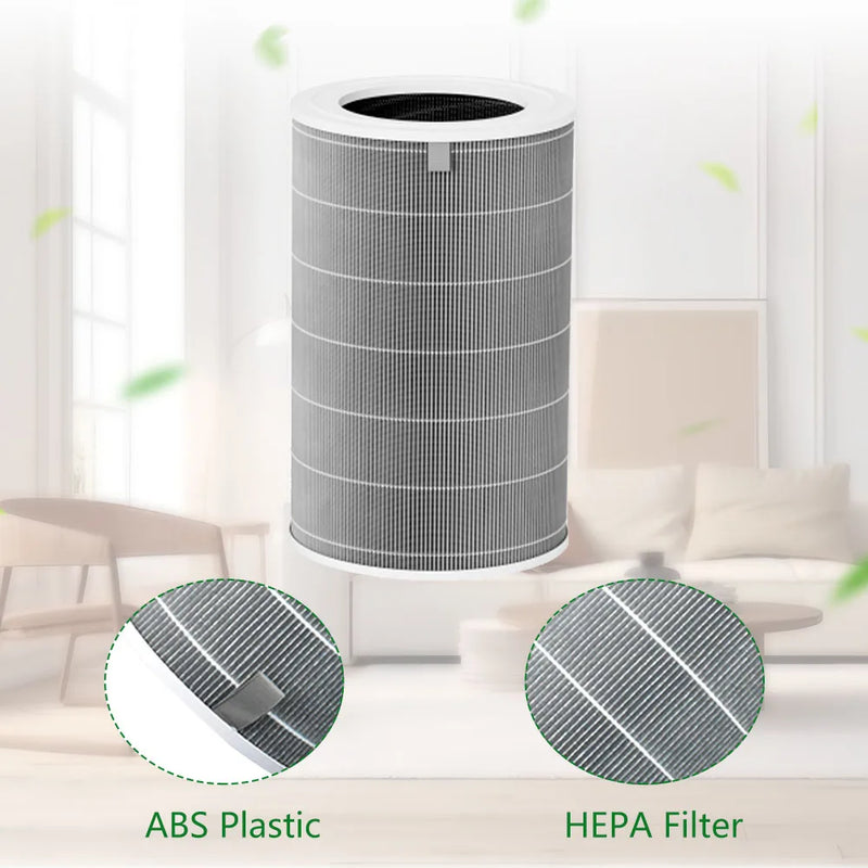 PM2.5 Air Purifier Filters Compatible with Xiaomi 4 Activated Carbon Filter Xiaomi 4 Air Purifier Hepa Filter Xiaomi H13 Filter