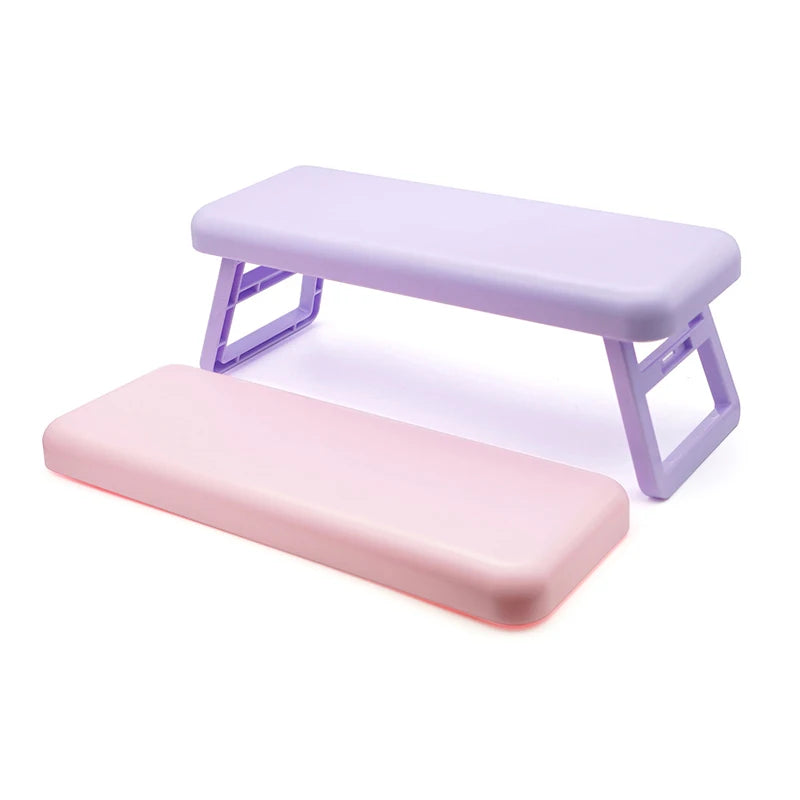 Foldable Nail Art Hand Pillow For Nails With Mat Set Manicure Table Hand Cushion Pillow Holder Armrests Nail Art Stand
