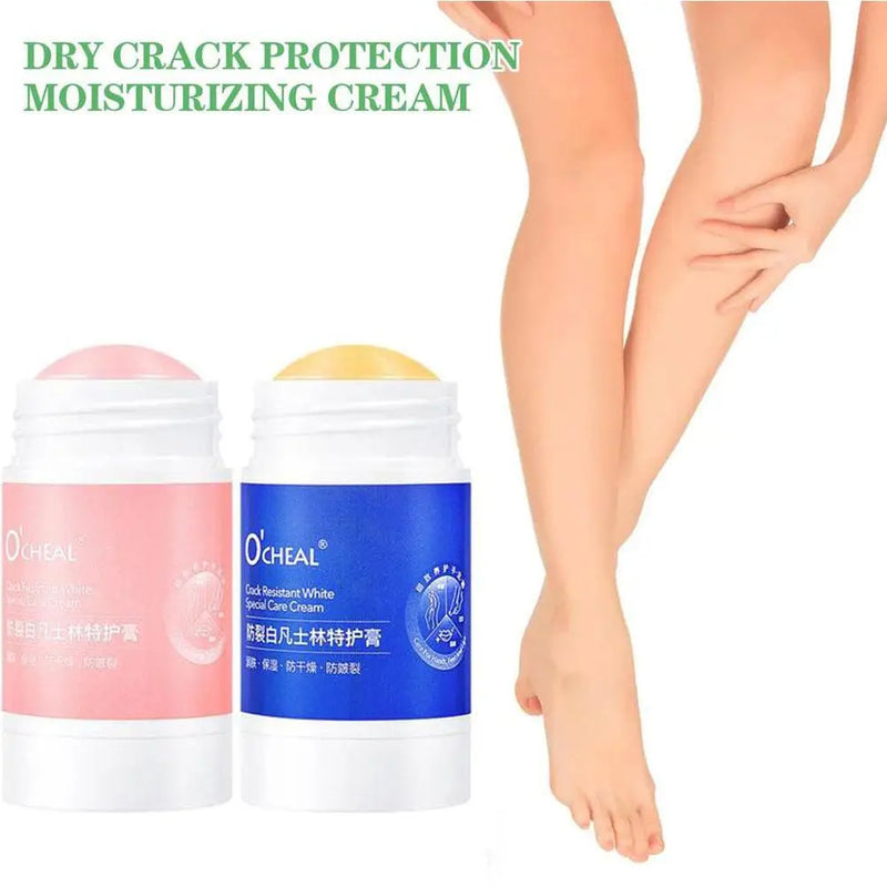 40g Ocheal Anti-Drying Crack Foot Cream Hand Cracked Repair Rotate Moisturizing Stick Cream Skin Hand Feet Care