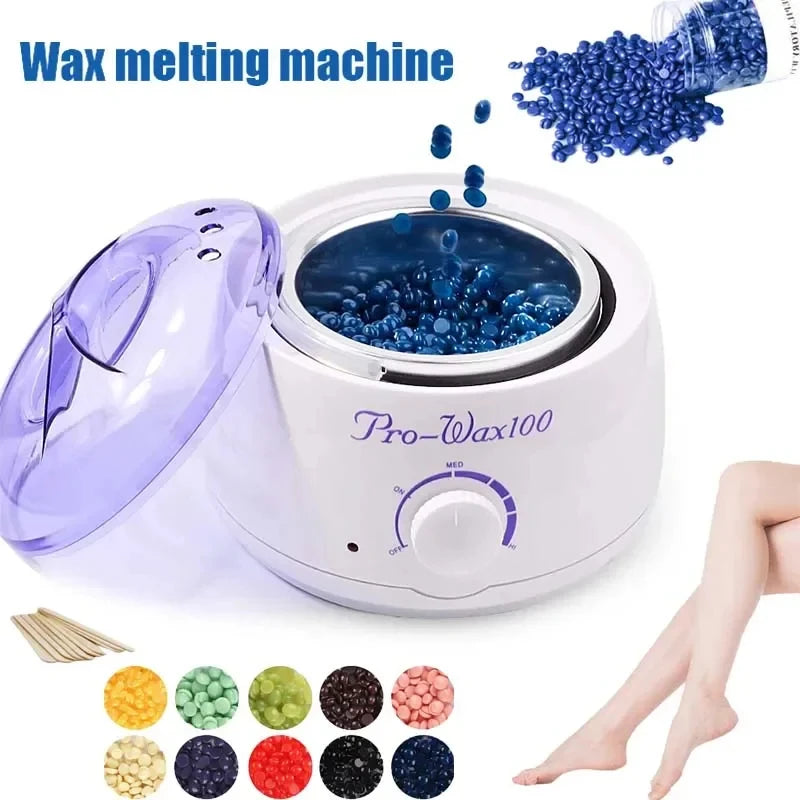 Hair Removal Machine Wax Heater Depilatory Epilator Wax-melt Waxing Kit Paraffin Heater Wax Beans Bead Heating Machine