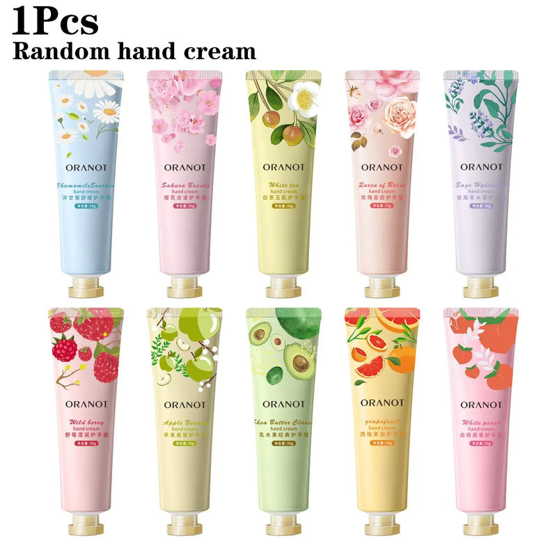 Hand Cream Gift Set Hand Creams For Rough Dry Cracked Hands Moisturizing Not-greasy Care Hand Lotion Set For Men And Wome