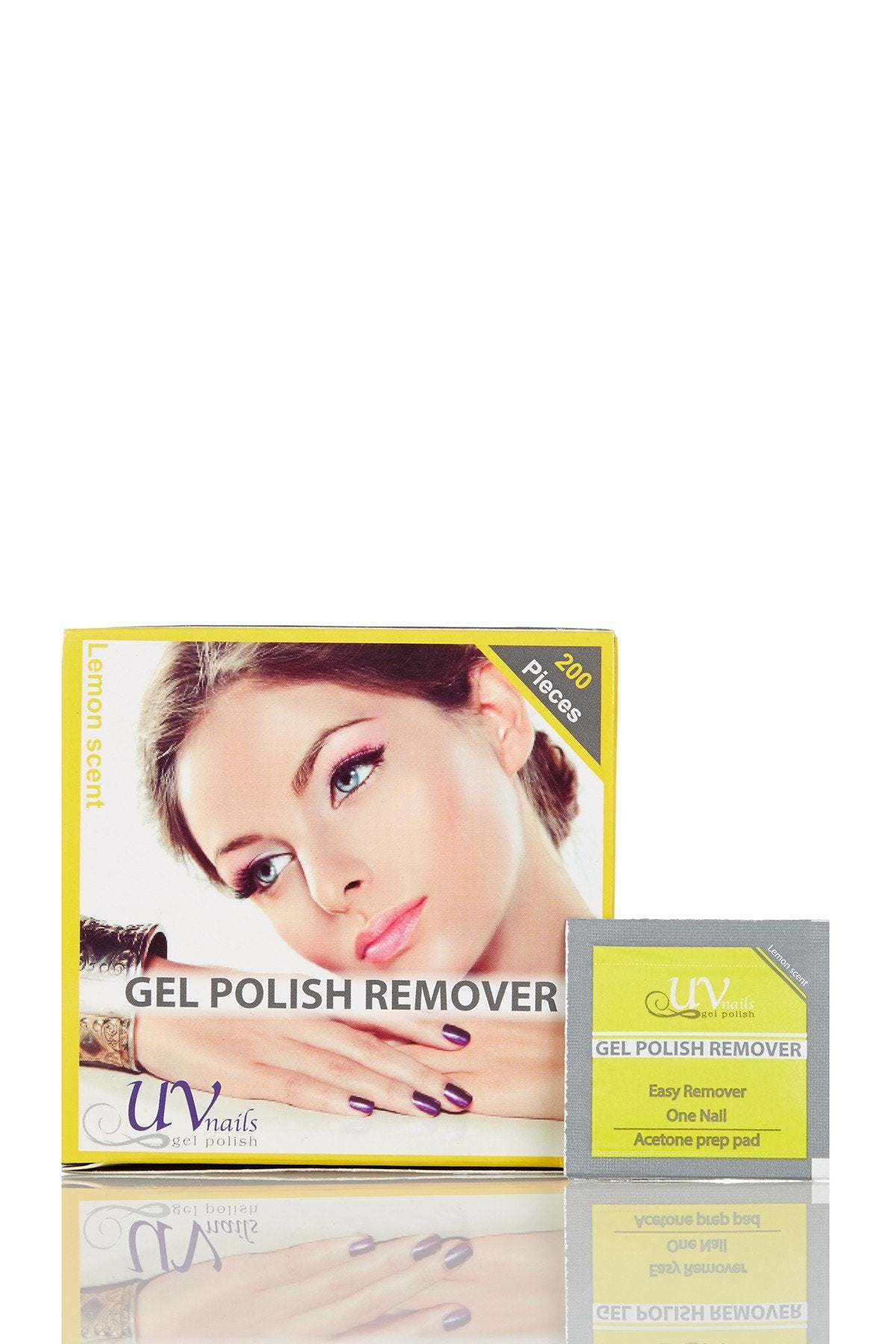 Lemon - Lacquer & Gel Remover pads.