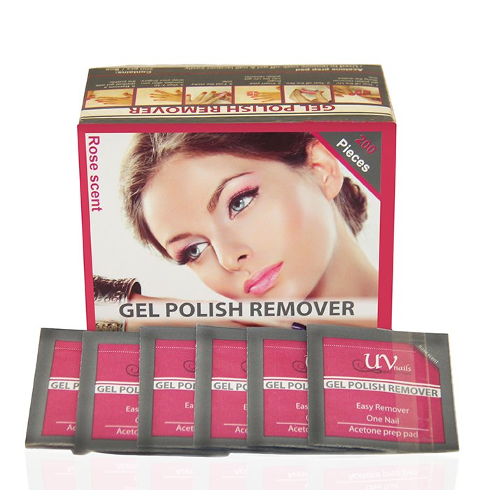 Rose - Lacquer & Gel Remover pads.