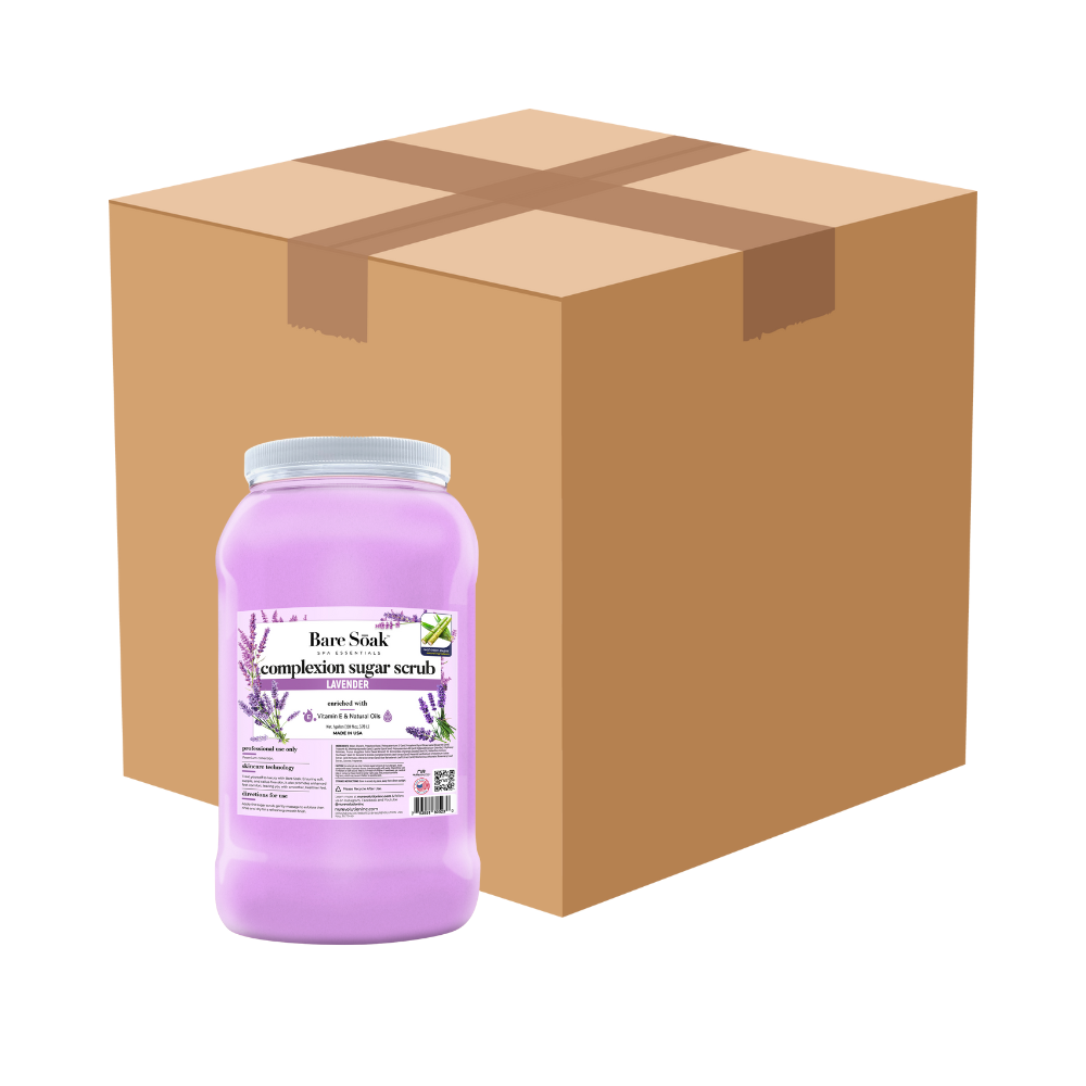 Bare Soak Complexion Sugar Scrub - Lavender - Case of 4