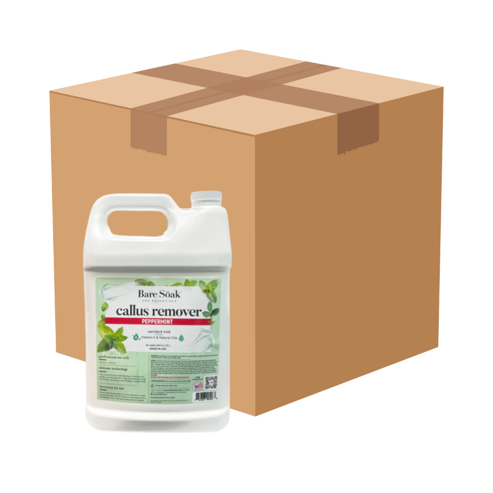 Bare Soak Callus Remover - Peppermint - Case of 4