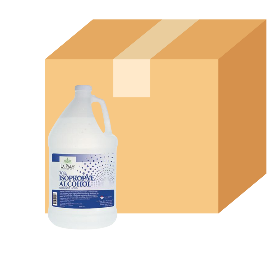 LAPALM 70% Alcohol - Case of 4