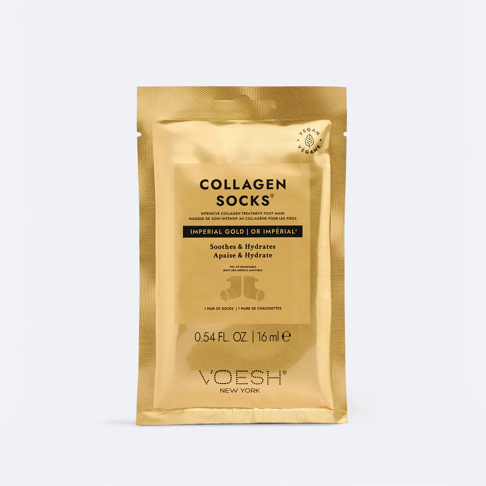 Voesh Collagen Socks Imperial Gold - Case of 60