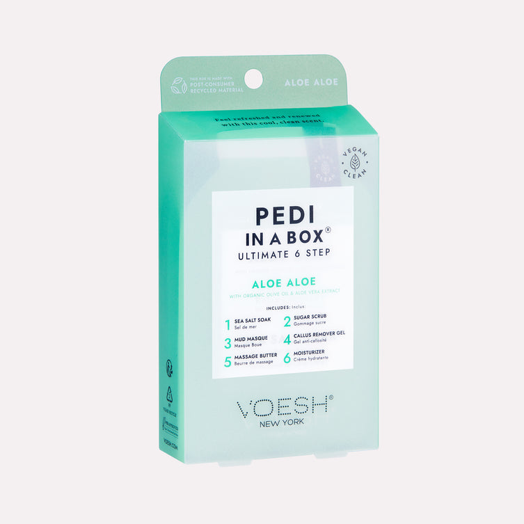 VOESH Deluxe Pedicure 6 Step - Aloe