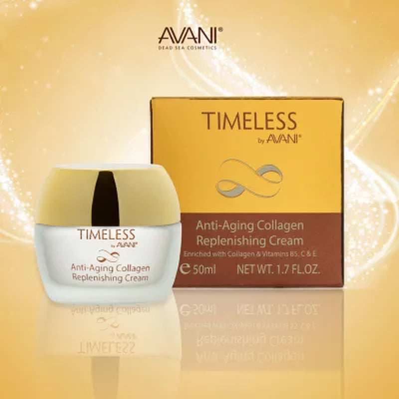 AVANI Dead Sea Anti-Aging Collagen Replenishing Cream, 1.7 Oz., 2 Pk.
