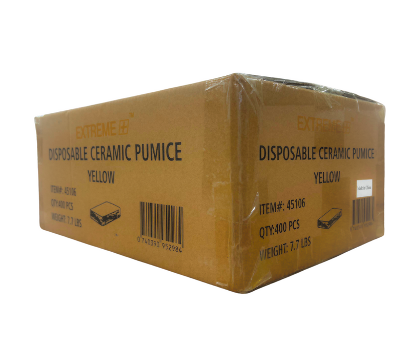 Extreme+ Disposable Pumice Stone - Yellow