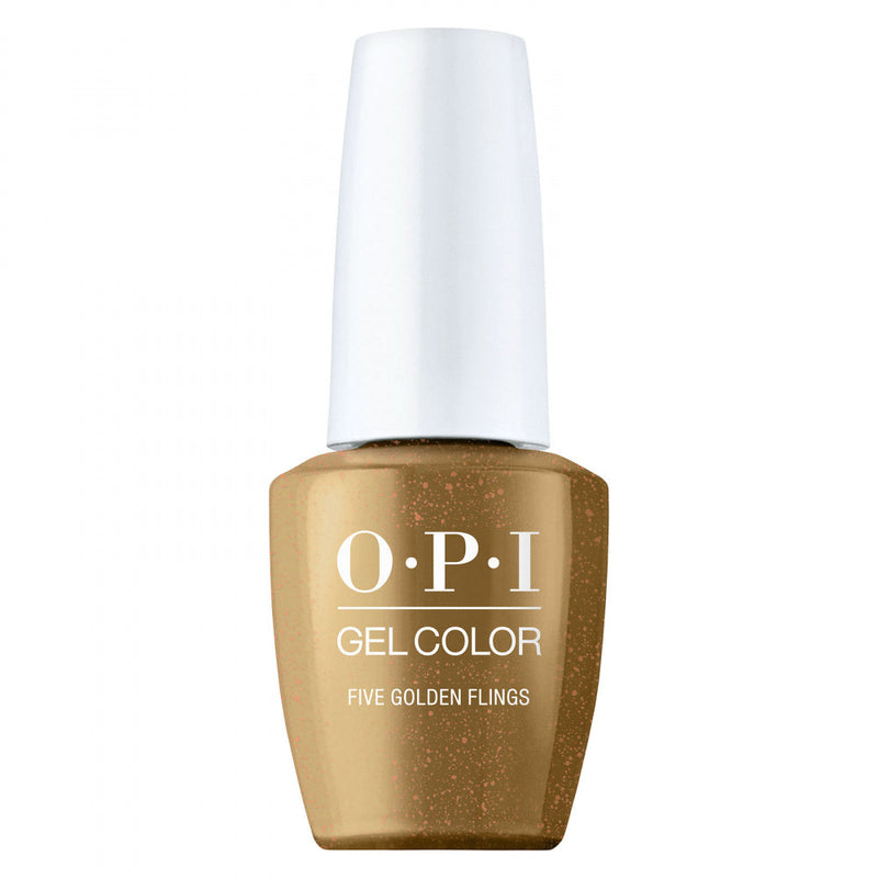 OPI Gel Holiday 2023 - HPQ02  "Five Golden Rules"