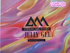 Pyramid Jelly Gel Collection Box/ 33 colors