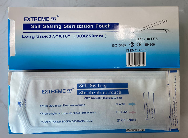 Extreme+ Self Sealing Sterilization Pouch - Long
