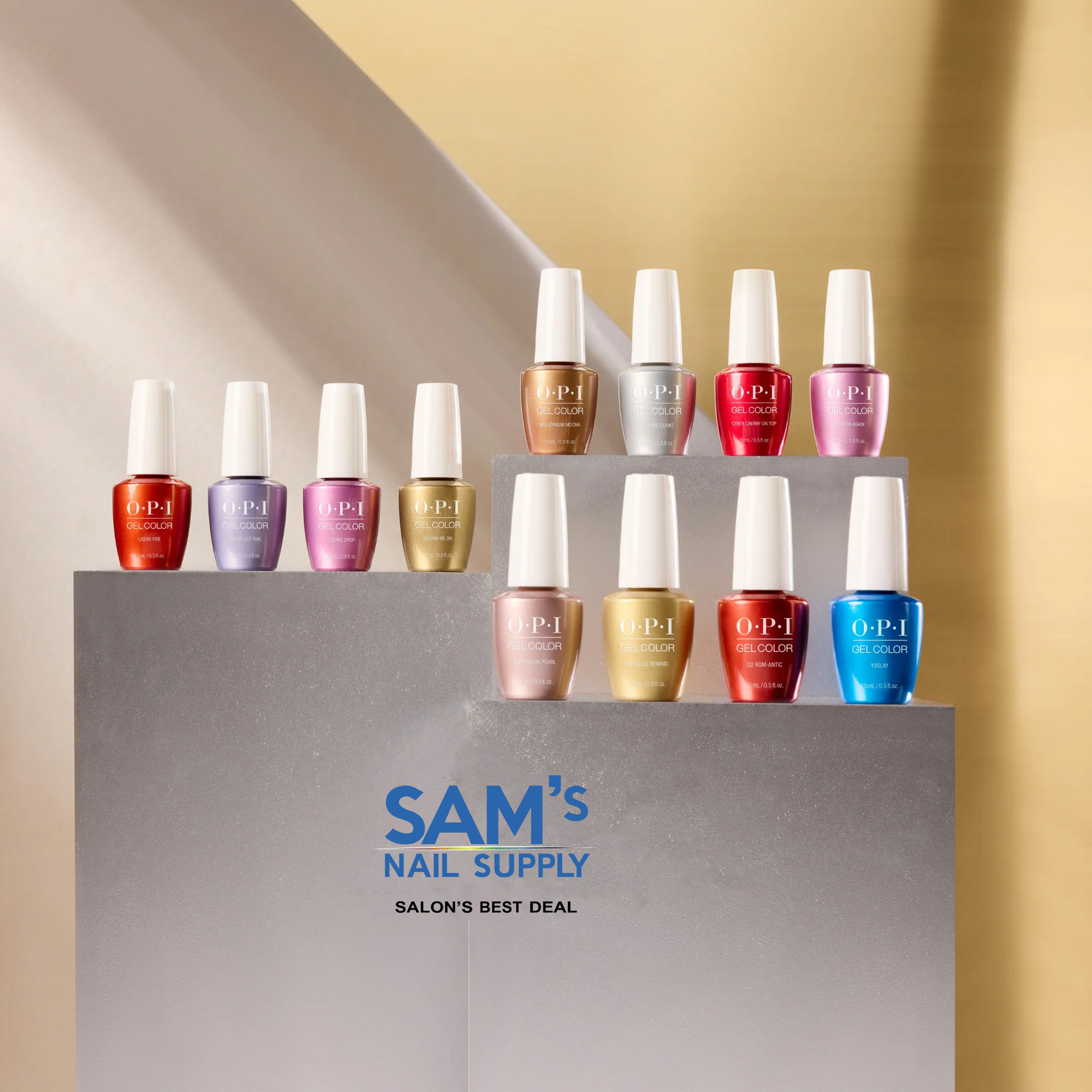 OPI Gel Fall 2024 - Metallic Mega Mix Collection (Including Base and T