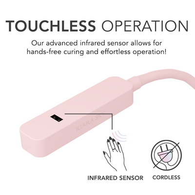 Kiara Sky  Beyond Pro Rechargeable Flash Cure LED Lamp - Pink