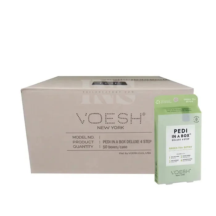 Voesh Deluxe Pedicure 4 Step - Green Tea***ĐANG BÁN $117/THÙNG*** 