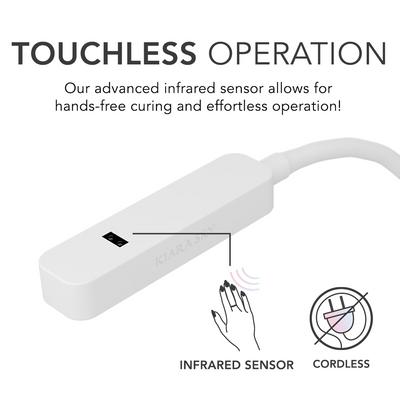 Kiara Sky  Beyond Pro Rechargeable Flash Cure LED Lamp - White