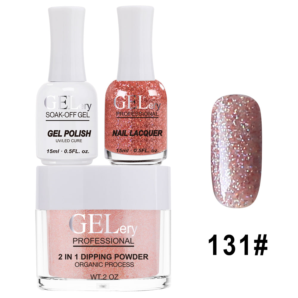 GELery 3 in 1 Trio Set - Gel, Lacquer, & Dip - #131