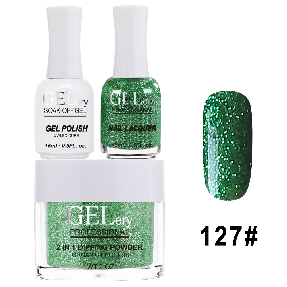 GELery 3 in 1 Trio Set - Gel, Lacquer, & Dip - #127