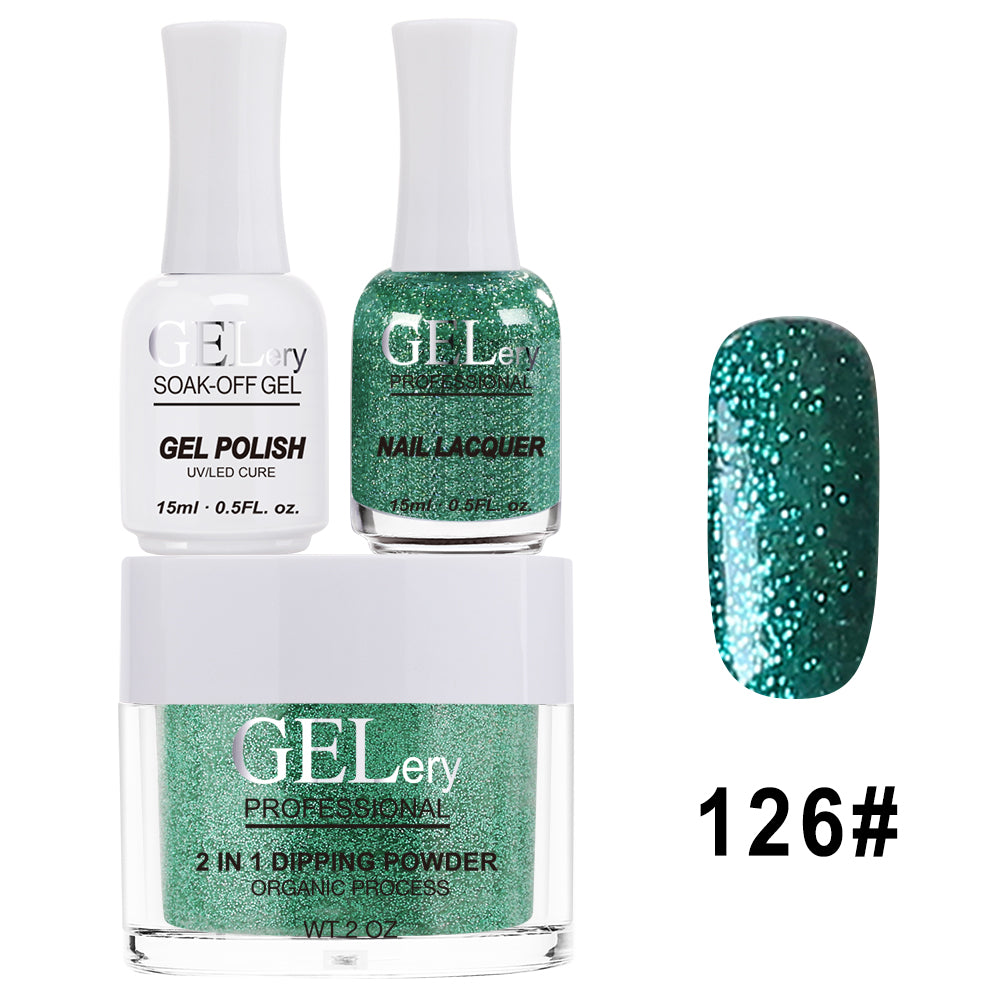 GELery 3 in 1 Trio Set - Gel, Lacquer, & Dip - #126