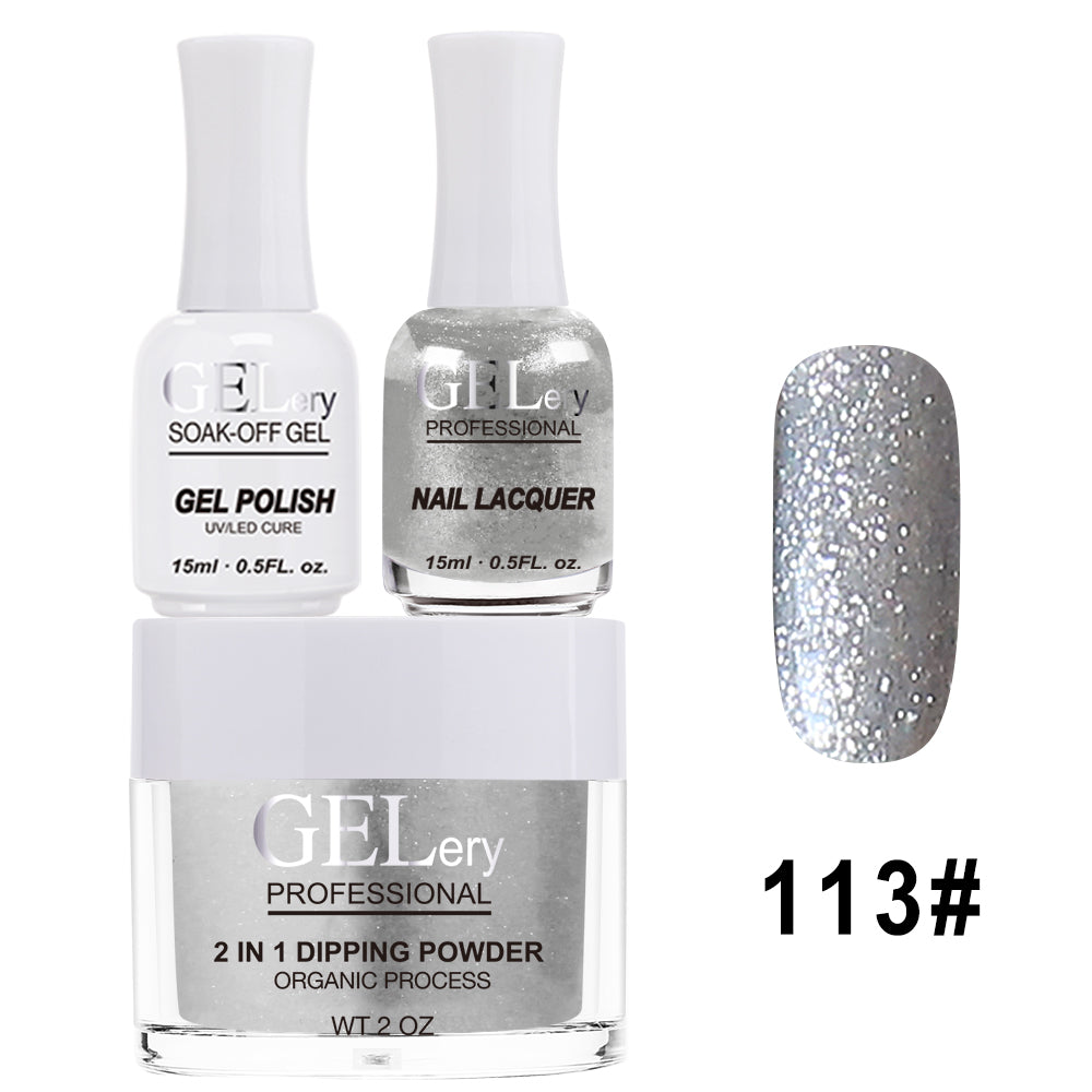 GELery 3 in 1 Trio Set - Gel, Lacquer, & Dip - #113