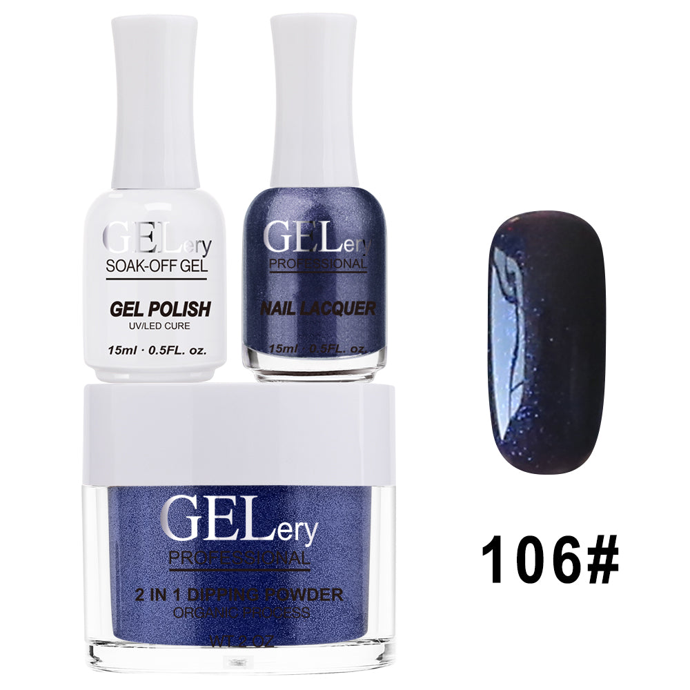 Bộ ba GELery 3 trong 1 - Gel, Sơn mài &amp; Nhúng - #106